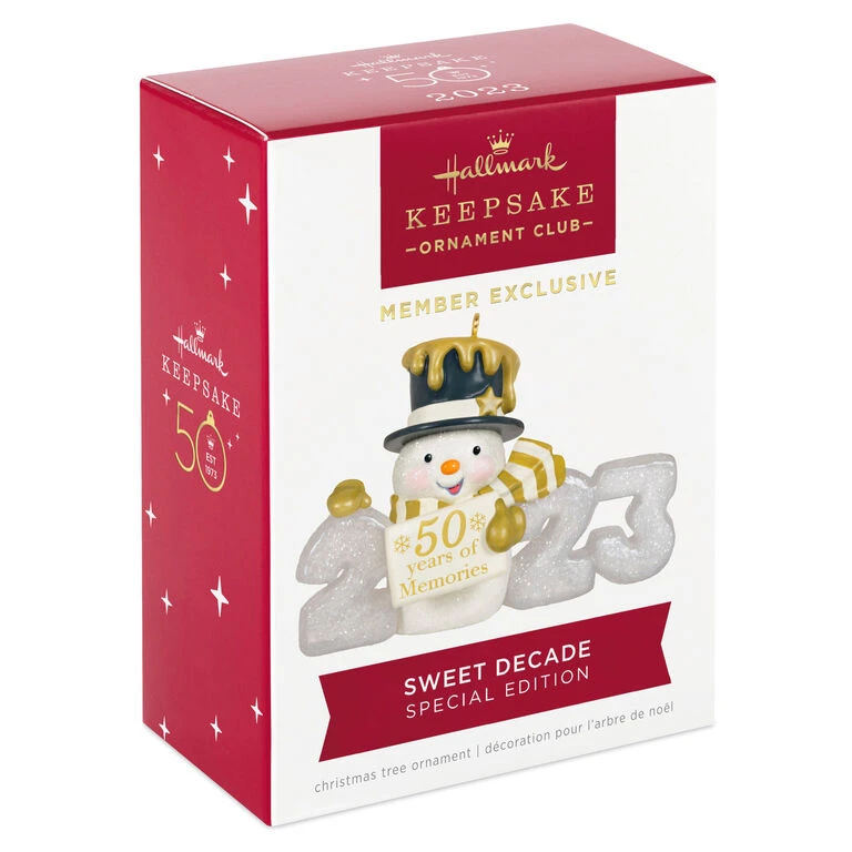 Hallmark Sweet Decade 2023 Special Edition Ornament 5 Hallmark Sweet Decade 2023 Special Edition Ornament - Image 3