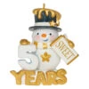 Hallmark 50 Sweet Years Special Edition Ornament 1 Hallmark 50 Sweet Years Special Edition Ornament -Hallmark 50 Sweet Years Snowman Keepsake Ornament 1799QGO2509 01