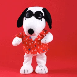Hallmark Peanuts® Sunshine Vibe Snoopy Musical Plush With Motion, 13.5" 6 Hallmark Peanuts® Sunshine Vibe Snoopy Musical Plush With Motion, 13.5" -Hallmark Animated Snoopy Stuffed Animal in Polka Dot Shirt 1PAJ3530 02