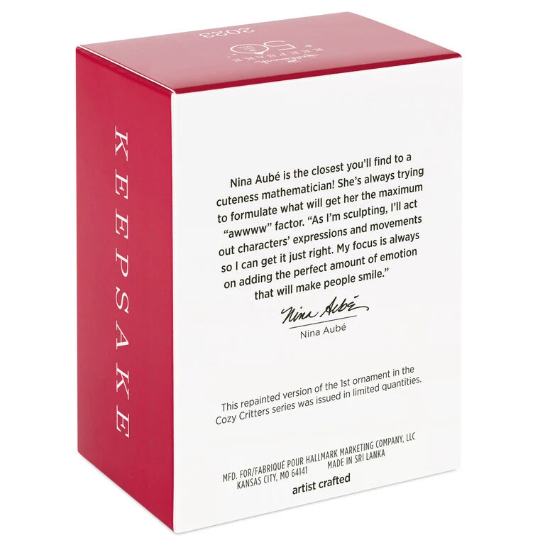 Hallmark Cozy Critters Special Edition Ornament 7 Hallmark Cozy Critters Special Edition Ornament - Image 5