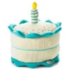 Hallmark Birthday Cake Musical Plush With Light 2 Hallmark Birthday Cake Musical Plush With Light -Hallmark Blue and White Plush Birthday Cake With Candle 1BBY4860 01