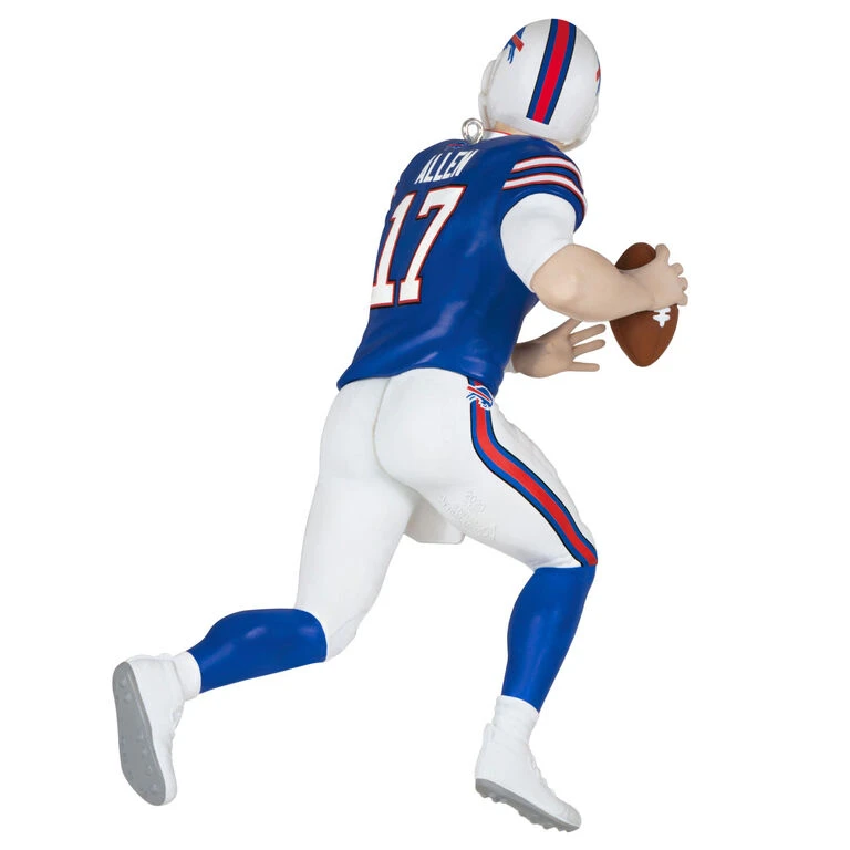 Hallmark NFL Buffalo Bills Josh Allen Football Legends Ornament 8 Hallmark NFL Buffalo Bills Josh Allen Football Legends Ornament - Image 6
