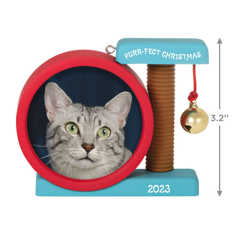 Hallmark Purr-fect Christmas 2023 Photo Frame Ornament 5 Hallmark Purr-fect Christmas 2023 Photo Frame Ornament - Image 3