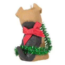 Hallmark Puppy Love Terrier 2023 Ornament 13 Hallmark Puppy Love Terrier 2023 Ornament -Hallmark Dog With Tinsel Keepsake Ornament 1599QXR8177 06