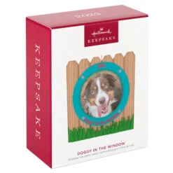 Hallmark Doggy In The Window 2023 Photo Frame Ornament 11 Hallmark Doggy In The Window 2023 Photo Frame Ornament -Hallmark Doggy in Window Fence Picture Frame Keepsake Ornament 1599QGO2599 04