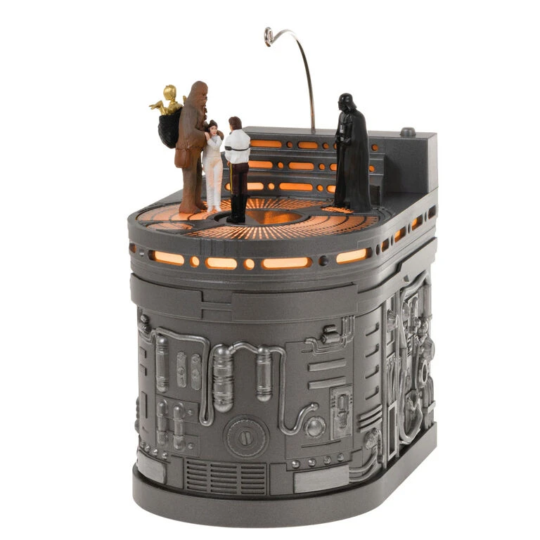 Hallmark Star Wars: The Empire Strikes Back™ Into The Carbon-Freezing™ Chamber Ornament With Light, Sound And Motion 3 Hallmark Star Wars: The Empire Strikes Back™ Into The Carbon-Freezing™ Chamber Ornament With Light, Sound And Motion