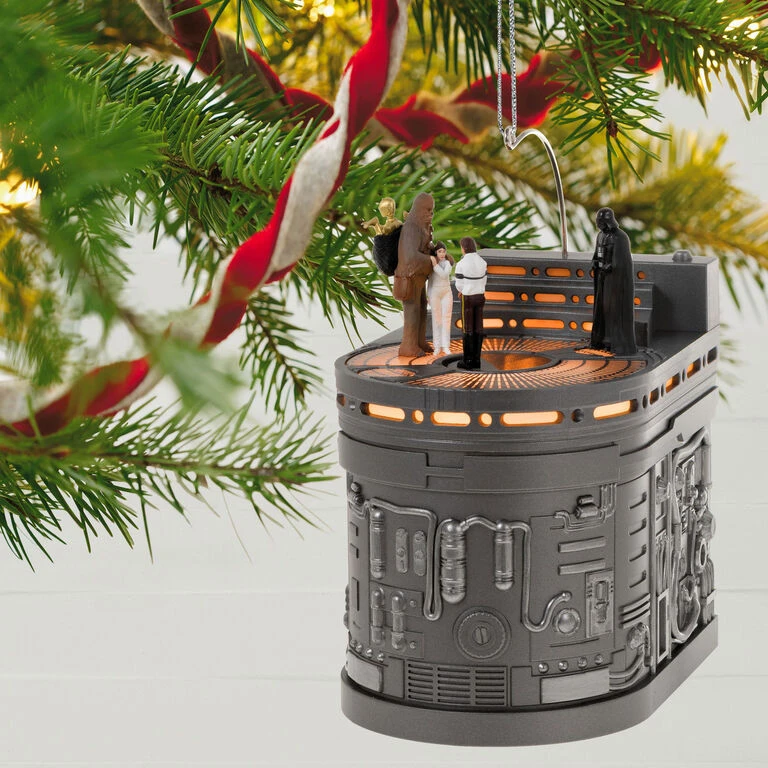 Hallmark Star Wars: The Empire Strikes Back™ Into The Carbon-Freezing™ Chamber Ornament With Light, Sound And Motion 4 Hallmark Star Wars: The Empire Strikes Back™ Into The Carbon-Freezing™ Chamber Ornament With Light, Sound And Motion - Image 2