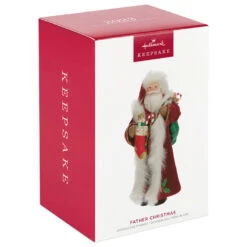 Hallmark Father Christmas Ornament 11 Hallmark Father Christmas Ornament -Hallmark Father Christmas With Toy Bag Keepsake Ornament 2499QXR8137 04