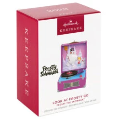 Hallmark Frosty The Snowman™ Look At Frosty Go Ornament With Light And Sound 11 Hallmark Frosty The Snowman™ Look At Frosty Go Ornament With Light And Sound -Hallmark Frosty the Snowman Record Player Keepsake Ornament 2499QXI6279 04