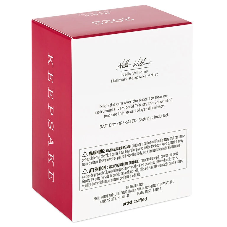 Hallmark Frosty The Snowman™ Look At Frosty Go Ornament With Light And Sound 7 Hallmark Frosty The Snowman™ Look At Frosty Go Ornament With Light And Sound - Image 5