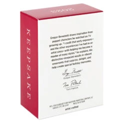 Hallmark Sew Very Merry! Ornament 12 Hallmark Sew Very Merry! Ornament -Hallmark Green Sewing Machine and Stocking Keepsake Ornament 1799QGO2927 05