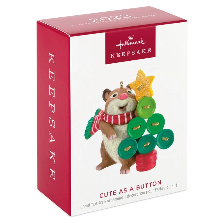 Hallmark Cute As A Button Ornament 6 Hallmark Cute As A Button Ornament - Image 4