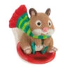 Hallmark Cute As A Button Special Edition Ornament -Hallmark Hamster on Button Sled Keepsake Ornament 1599QXE3317 01