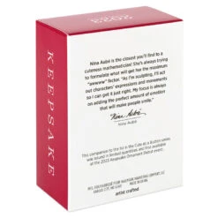 Hallmark Cute As A Button Special Edition Ornament -Hallmark Hamster on Button Sled Keepsake Ornament 1599QXE3317 05