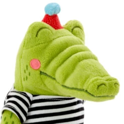 Hallmark Happy Birthday Alligator Stuffed Animal, 9" -Hallmark Happy Birthday Plush Alligator Stuffed Animal 1KID1552 02