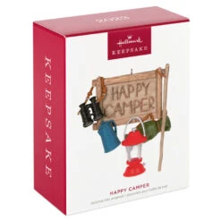 Hallmark Happy Camper Ornament -Hallmark Happy Camper Sign and Gear Keepsake Ornament 1899QGO2917 04