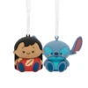 Better Together Disney Lilo & Stitch Magnetic Hallmark Ornaments, Set Of 2 -Hallmark Lilo and Stitch Christmas Ornaments 3HCM2403 01
