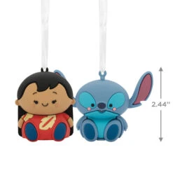 Better Together Disney Lilo & Stitch Magnetic Hallmark Ornaments, Set Of 2 9 Better Together Disney Lilo & Stitch Magnetic Hallmark Ornaments, Set Of 2 -Hallmark Lilo and Stitch Christmas Ornaments 3HCM2403 03