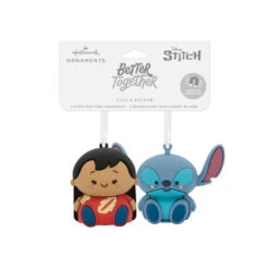 Better Together Disney Lilo & Stitch Magnetic Hallmark Ornaments, Set Of 2 10 Better Together Disney Lilo & Stitch Magnetic Hallmark Ornaments, Set Of 2 -Hallmark Lilo and Stitch Christmas Ornaments 3HCM2403 04