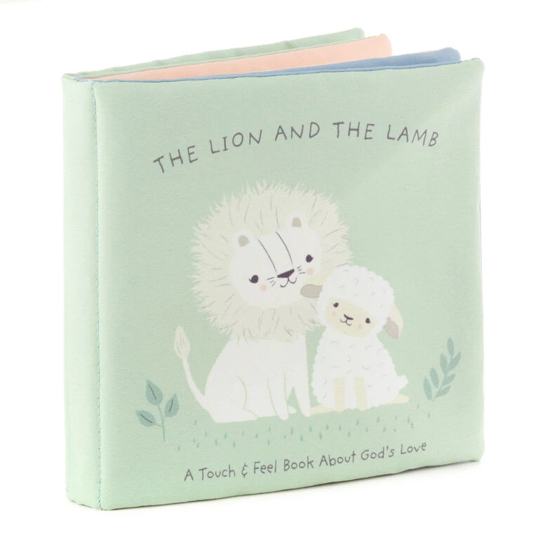 Hallmark The Lion And The Lamb: A Touch & Feel Book About God's Love Cloth Book 3 Hallmark The Lion And The Lamb: A Touch & Feel Book About God's Love Cloth Book