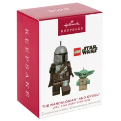 Hallmark The Mandalorian™ And Grogu™ LEGO® Star Wars™ Minifigure Ornaments, Set Of 2 11 Hallmark The Mandalorian™ And Grogu™ LEGO® Star Wars™ Minifigure Ornaments, Set Of 2 -Hallmark Mandalorian Grogu LEGO Minifig Keepsake Ornaments 2499QXI7079 04
