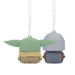 Better Together Star Wars: The Mandalorian™ And Grogu™ Magnetic Hallmark Ornaments, Set Of 2 11 Better Together Star Wars: The Mandalorian™ And Grogu™ Magnetic Hallmark Ornaments, Set Of 2 -Hallmark Mandalorian and Grogu Christmas Ornaments 3HCM2401 06