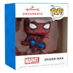 Marvel Spider-Man Funko POP!® Hallmark Ornament 10 Marvel Spider-Man Funko POP!® Hallmark Ornament -Hallmark Marvel SpiderMan Funko POP Christmas Ornament 3HCM1102 04