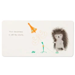 Hallmark MopTops Porcupine Stuffed Animal With You Are Curious Board Book -Hallmark MopTops Plush Porcupine Stuffed Animal Board Book 1KID1536 06