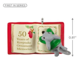 Hallmark Mini A Creature Was Stirring Special Edition Ornament 11 Hallmark Mini A Creature Was Stirring Special Edition Ornament -Hallmark Mouse on Storybook Keepsake Ornament 1099QGO2787 03