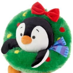 Hallmark Playful Penguins All Decked Out Musical Plush Penguin With Light And Motion 8 Hallmark Playful Penguins All Decked Out Musical Plush Penguin With Light And Motion -Hallmark Musical Playful Penguins Plush With Light Motion 1KCX1100 03