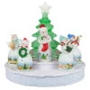Hallmark Snowtop Lodge Christmas Concert Tabletop Decoration With Light And Sound -Hallmark Musical Snowmen Ornaments Keepsake Decoration 1QFM3929 01
