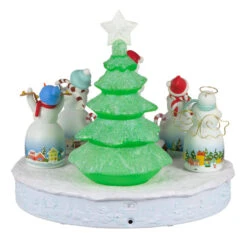 Hallmark Snowtop Lodge Christmas Concert Tabletop Decoration With Light And Sound 13 Hallmark Snowtop Lodge Christmas Concert Tabletop Decoration With Light And Sound -Hallmark Musical Snowmen Ornaments Keepsake Decoration 1QFM3929 06