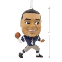 NFL Dallas Cowboys Dak Prescott Bouncing Buddy Hallmark Ornament 9 NFL Dallas Cowboys Dak Prescott Bouncing Buddy Hallmark Ornament -Hallmark NFL Dallas Cowboys Dak Prescott Bouncing Buddy Christmas Ornament 1OSL1563 03