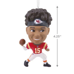 NFL Kansas City Chiefs Patrick Mahomes II Bouncing Buddy Hallmark Ornament 9 NFL Kansas City Chiefs Patrick Mahomes II Bouncing Buddy Hallmark Ornament -Hallmark NFL Kansas City Chiefs Patrick Mahomes II Bouncing Buddy Christmas Ornament 1OSL1562 03