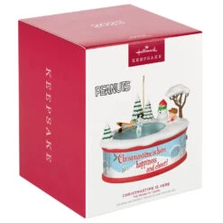 Hallmark The Peanuts® Gang Christmastime Is Here Musical Ornament With Motion 11 Hallmark The Peanuts® Gang Christmastime Is Here Musical Ornament With Motion -Hallmark Peanuts Gang Ice Skating Keepsake Ornament 3999QXI7037 04