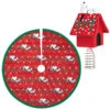 Hallmark Mini The Peanuts® Gang Snoopy Christmas Tree Topper And Tree Skirt, Set Of 2 2 Hallmark Mini The Peanuts® Gang Snoopy Christmas Tree Topper And Tree Skirt, Set Of 2 -Hallmark Peanuts Snoopy Mini Keepsake Tree Skirt and Topper 2599QSB6249 01