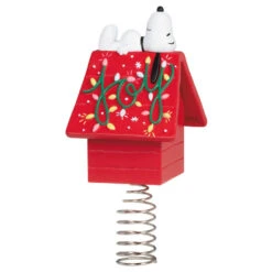 Hallmark Mini The Peanuts® Gang Snoopy Christmas Tree Topper And Tree Skirt, Set Of 2 16 Hallmark Mini The Peanuts® Gang Snoopy Christmas Tree Topper And Tree Skirt, Set Of 2 -Hallmark Peanuts Snoopy Mini Keepsake Tree Skirt and Topper 2599QSB6249 07