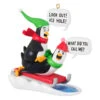 Hallmark What Did You Call Me? Ornament 1 Hallmark What Did You Call Me? Ornament -Hallmark Penguins Sledding Keepsake Ornament 2099QGO2867 01