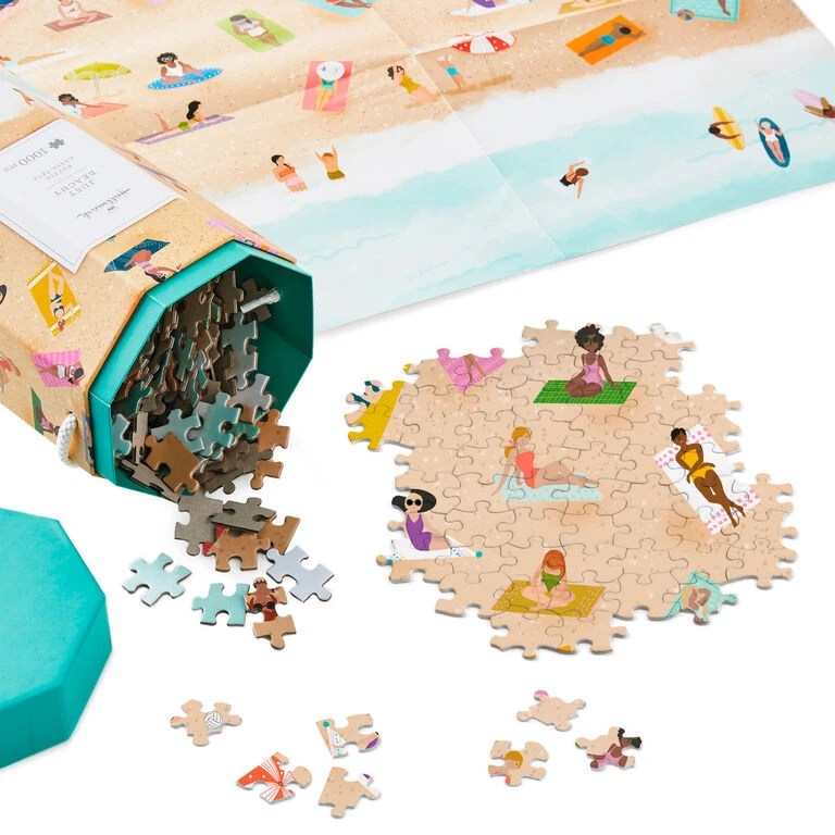 Hallmark Just Beachy 1,000-Piece Jigsaw Puzzle 4 Hallmark Just Beachy 1,000-Piece Jigsaw Puzzle - Image 2