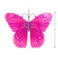 Hallmark Brilliant Butterflies Ornament 10 Hallmark Brilliant Butterflies Ornament -Hallmark Pink and Purple Butterfly Keepsake Ornament 1799QXR8077 03