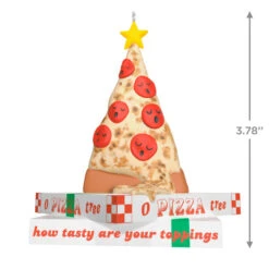 Hallmark O Pizza Tree Ornament 10 Hallmark O Pizza Tree Ornament -Hallmark Pizza Christmas Tree on Boxes Keepsake Ornament 1799QGO2857 03