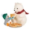 Hallmark Snowball And Tuxedo Sharing A Slice Ornament -Hallmark Polar Bear and Penguin Keepsake Ornament 1799QXR8049 01