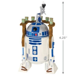 Hallmark Star Wars: Return Of The Jedi™ Drink-Serving Droid Ornament 10 Hallmark Star Wars: Return Of The Jedi™ Drink-Serving Droid Ornament -Hallmark Return of Jedi Drink Droid Keepsake Ornament 1999QXE3299 03