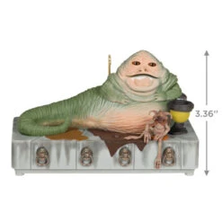 Hallmark Star Wars: Return Of The Jedi™ Jabba The Hutt™ Ornament With Sound And Motion 10 Hallmark Star Wars: Return Of The Jedi™ Jabba The Hutt™ Ornament With Sound And Motion -Hallmark Return of the Jedi Jabba the Hut Keepsake Ornament 4999QXI7089 03