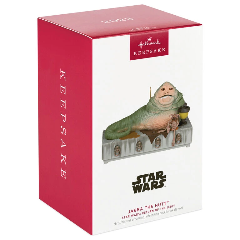 Hallmark Star Wars: Return Of The Jedi™ Jabba The Hutt™ Ornament With Sound And Motion 6 Hallmark Star Wars: Return Of The Jedi™ Jabba The Hutt™ Ornament With Sound And Motion - Image 4
