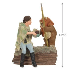 Hallmark Star Wars: Return Of The Jedi™ A Curious Encounter On Endor™ Ornament 10 Hallmark Star Wars: Return Of The Jedi™ A Curious Encounter On Endor™ Ornament -Hallmark Return of the Jedi Wicket Ewok Keepsake Ornament 2699QXI7097 03