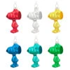 Hallmark The Peanuts® Gang Snoopy Glass Ornaments, Set Of 6 1 Hallmark The Peanuts® Gang Snoopy Glass Ornaments, Set Of 6 -Hallmark Set of 6 Colored Glass Snoopy Keepsake Ornaments 2499QSB6329 01