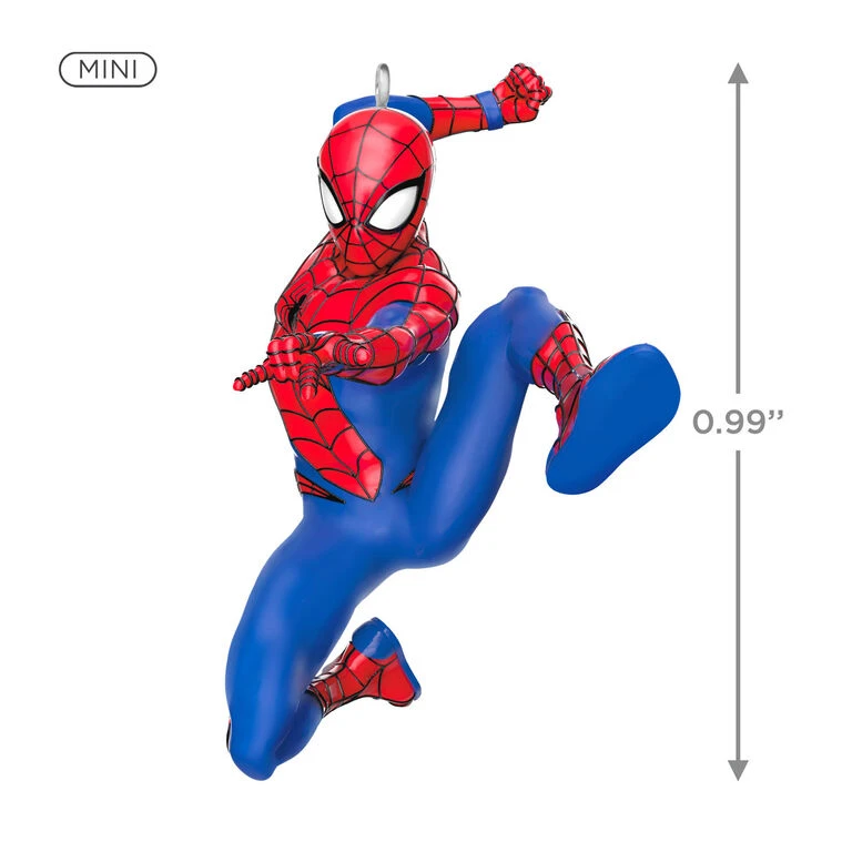 Hallmark Mini Marvel Spider-Man And Miles Morales Ornaments, Set Of 2 6 Hallmark Mini Marvel Spider-Man And Miles Morales Ornaments, Set Of 2 - Image 4