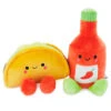 Hallmark Better Together Taco And Hot Sauce Magnetic Plush, 5" 1 Hallmark Better Together Taco And Hot Sauce Magnetic Plush, 5" -Hallmark Taco and Hot Sauce Magnetic Plush 1KID2088 01