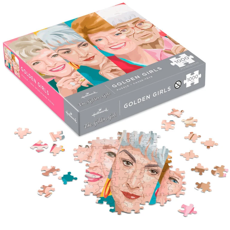 Hallmark The Golden Girls 1,000-Piece Jigsaw Puzzle 4 Hallmark The Golden Girls 1,000-Piece Jigsaw Puzzle - Image 2